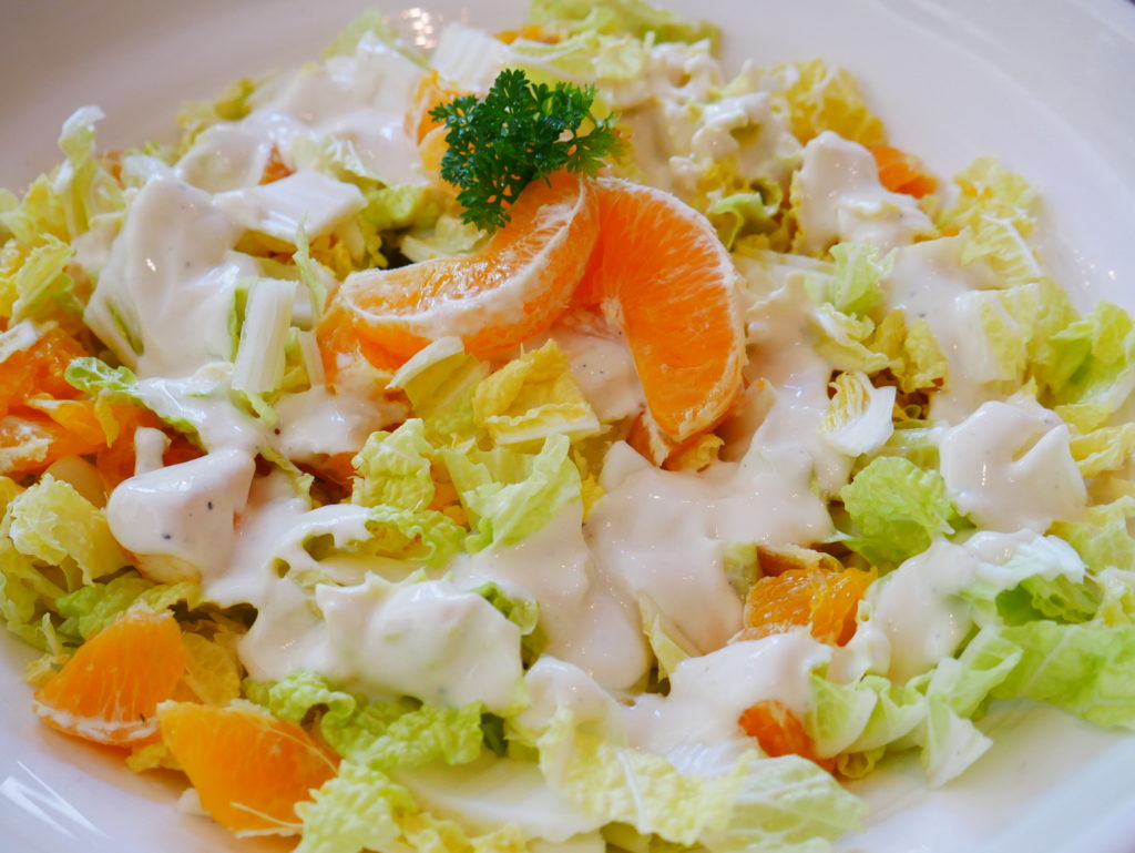 Chinakohl-Mandarinen- Salat – My Happy Yoga Kitchen